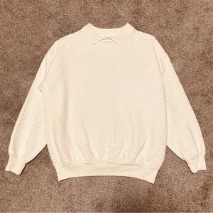 Vintage WEK White Sweatshirt men’s S women’s L